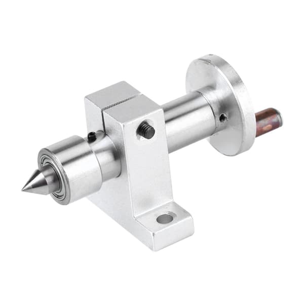 Til Mini Drejebænk Maskine Dobbelt Leje Roterende Center DIY Dele