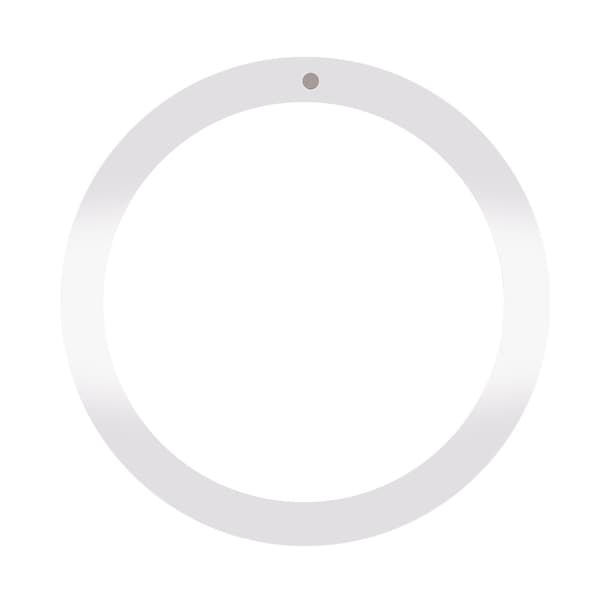 Klokke Armbåndsur Aluminium Materiale Loop Bezel Innsettingsring Erstatningsdel (Blå)