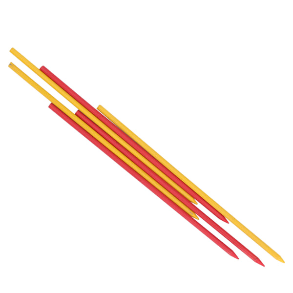6 st Carpenter Pencil Refill 2,8 mm HB Marking Scribing Tool Set Kit for Woodworking Red Yellow Wax