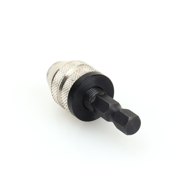 1/4" 0,3~3,6 mm Quick Change nøglefri borepatron sekskantskaftadapterkonverter