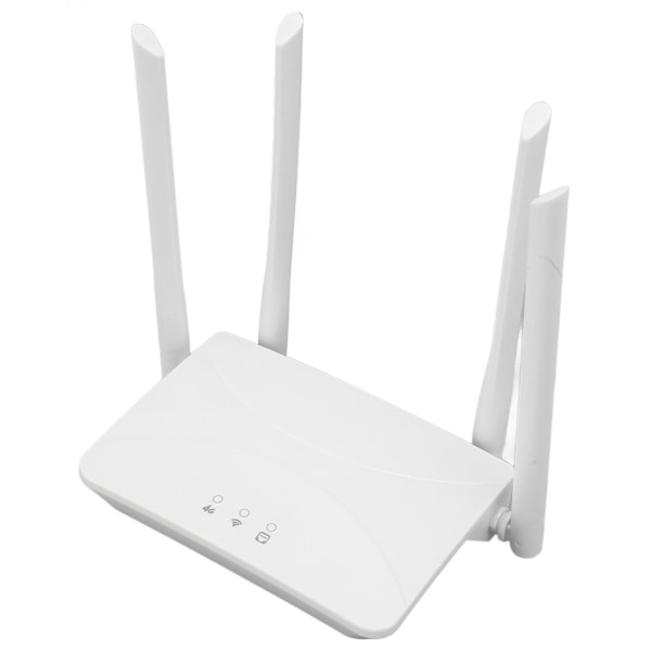 4G LTE -langaton reititin 300Mbps Cat4 -mobiili-Wi-Fi-tukiasema SIM-korttipaikalla Euroopan alueelle 100-240V EU-pistoke