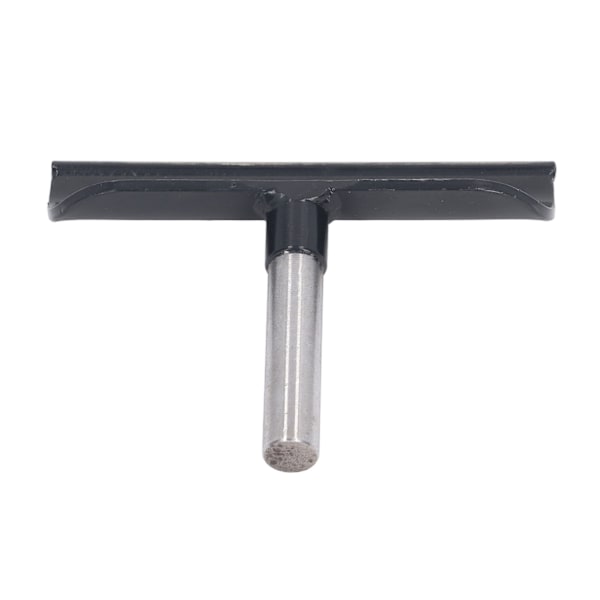Dreiebenkverktøystøtte i rustfritt stål, dreiestålholder for trebearbeiding, gjør-det-selv-tilbehør for trebearbeiding, 16 mm diameter, 15 cm lang