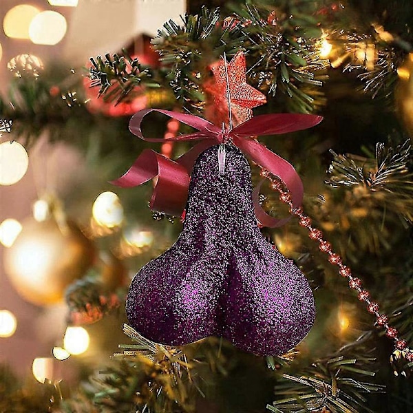 Joulu Pallikkoriste Luova Joulukuusi Ripustuskoriste Violetti