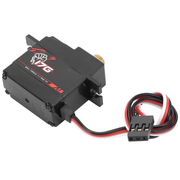 S0017M 17g metallväxel digital servo passar för 1/18 RC höghastighetsbil fastvingat flygplan