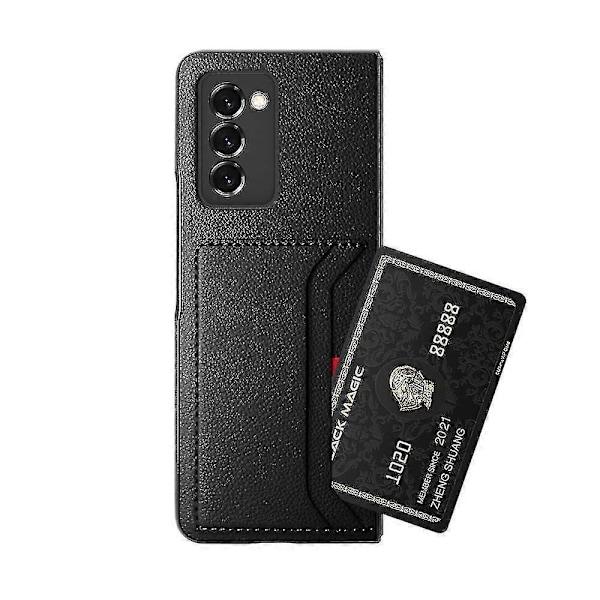 Slimmat Lättviktigt Läderfodral För Samsung Galaxy Z Fold 2 4 Fold4 Fold2 5g Fold.