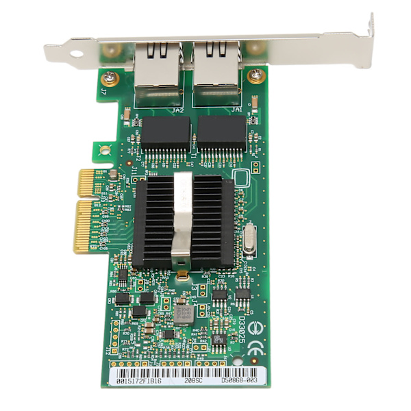 PCI Express PCIe Gigabit 2 RJ45 Port Netværkskort NIC 10/100/1000Mbps Server LAN Adapter med 82571 Chip