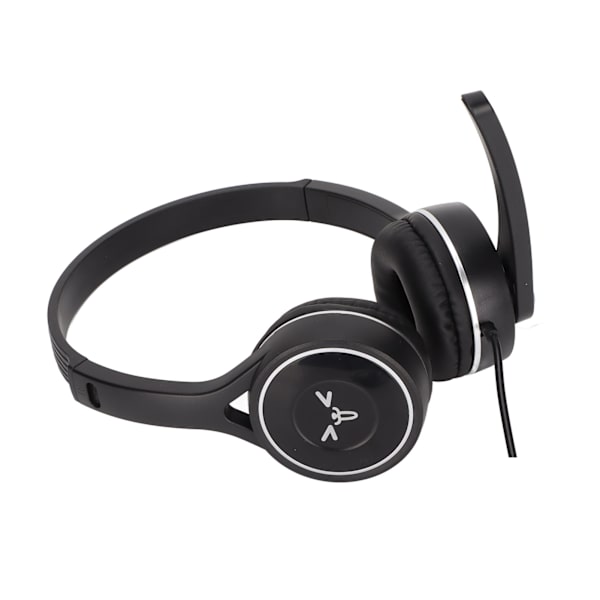 Barnhörlurar Stereo Brusisolering Vikbar On Ear 3,5 mm trådbunden barnheadset med mikrofon för reseplan