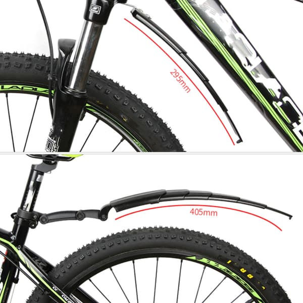 Utendørs Mountain Bike Skjermsett Foran Bak Mudguard
