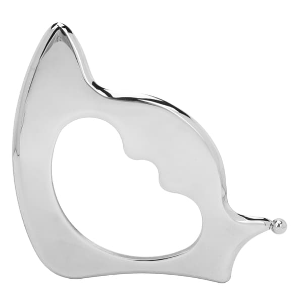 Gua Sha Massagebräda Rostfritt Stål Fysioterapi Gua Sha Skulpteringsverktyg för Mjukvävnad