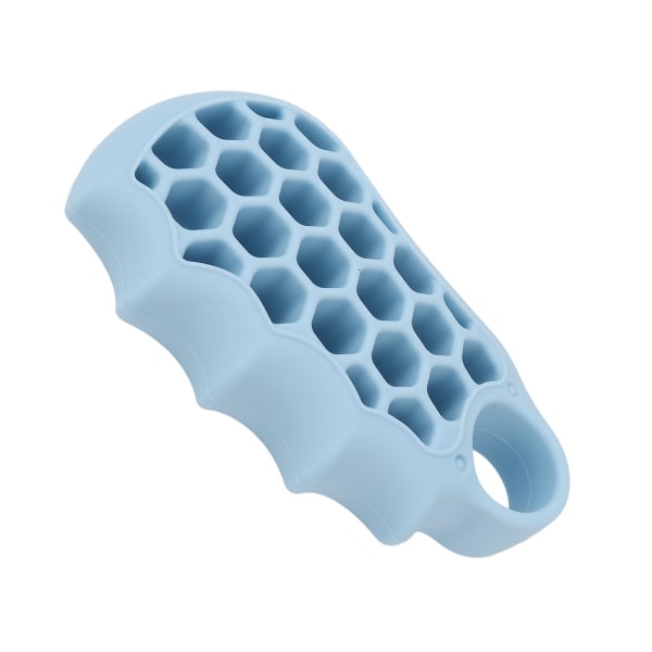 Håndgrebsforstærker Bærbar Silikone Blød Elastisk Ergonomisk Finger Træner Grip Strength Trainer Lyseblå 30LB