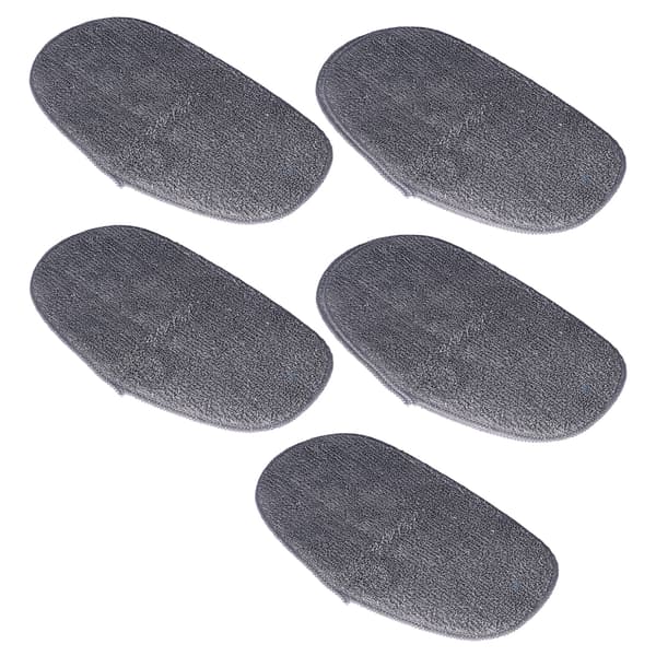 5 STK Dampmoppklut Ultrafine Mikrofiber Moppputer Erstatningstilbehør Passer til Leifheit CleanTenso