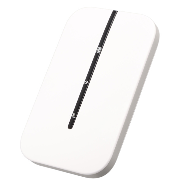 4G WiFi-router Hvid SIM-kortplads Op til 10 brugere 2,4GHz batteridrevet 4G LTE-router til telefon pc-tablet