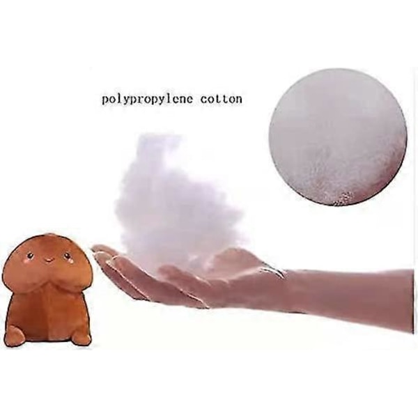 Pehmolelu Tyyny, Hauska ja Luova Pehmonukkelahja Miehille ja Naisille Brownroundeyes 10cm