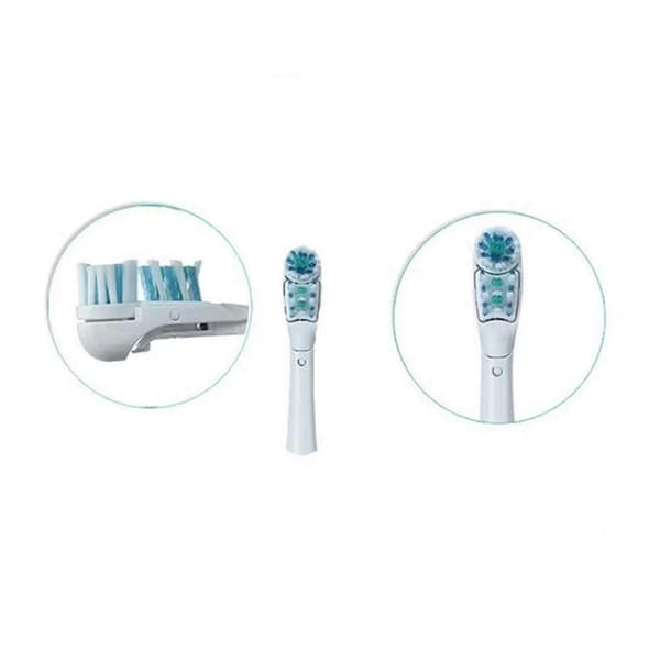 8PCS Sensitive Dual Clean Replacement Brush Heads for 3733 4732 4734 Electric Toothbrush Rotating Toothbrush Head