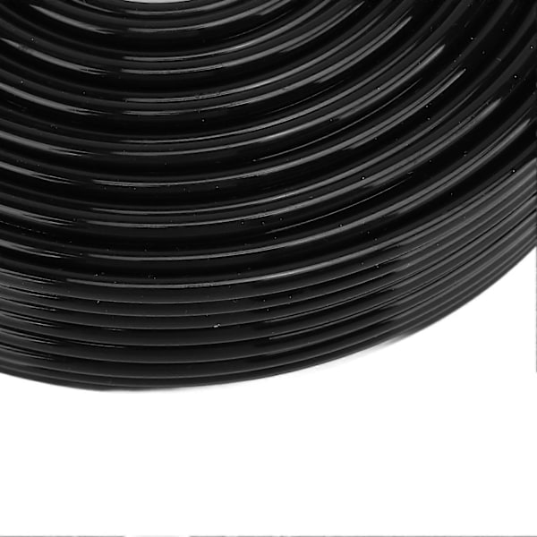 Blekkrør UV Slange Fleksibel Slange 3x2mm 8 Rader 3 Meter Lengde HTPE kompatibel med Skriver Fotomaskin Svart