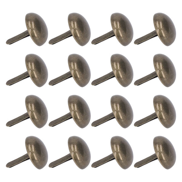 200 stk. dekorative metalnitter trim elektroplettering behandling burr fri slidstærk DIY fremstilling søm hardware til tasker SP15 004
