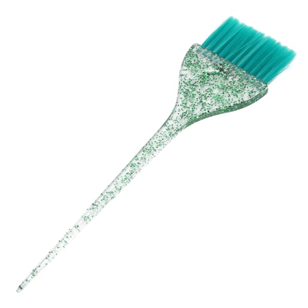 Glitter Håndtak Hårfargebørste Utsøkt Hårfargingsbørste Barberbutikk Tilbehør Grønn