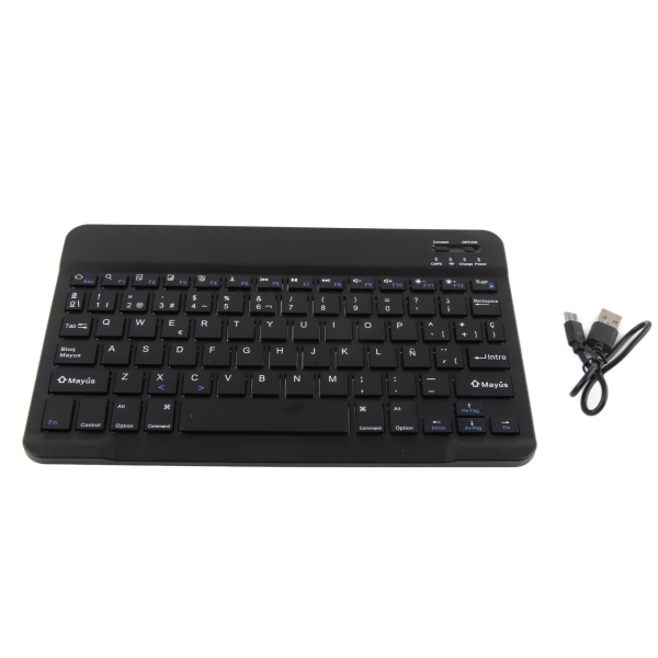 Mini bærbar trådløs Bluetooth 3.0 spansk tastatur Touchpad til IOS/Android