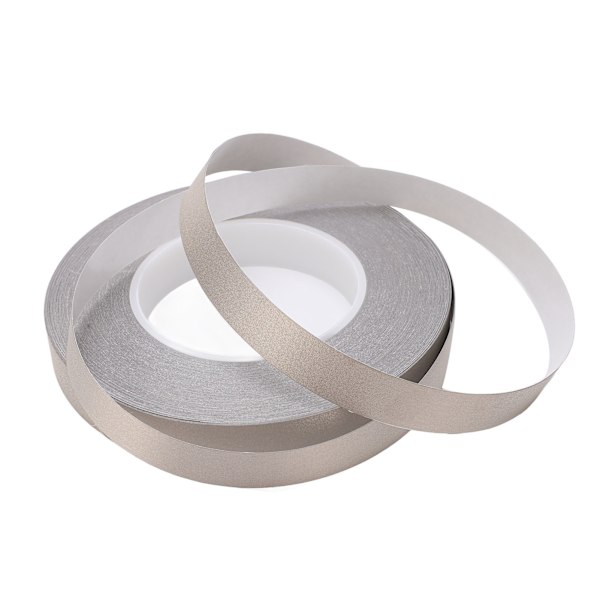Ledande tyg självhäftande tejp 0,12 mm tjocklek 19 mm bredd 50 m total längd enkelledad elektronisk ledande tejp