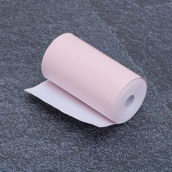 10 rullar rosa thermal kvittotryckpapper för 58 mm thermal