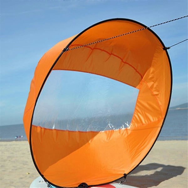 Blåt Kajaksejl PVC Paddle Board Sejl Kajak Medvind