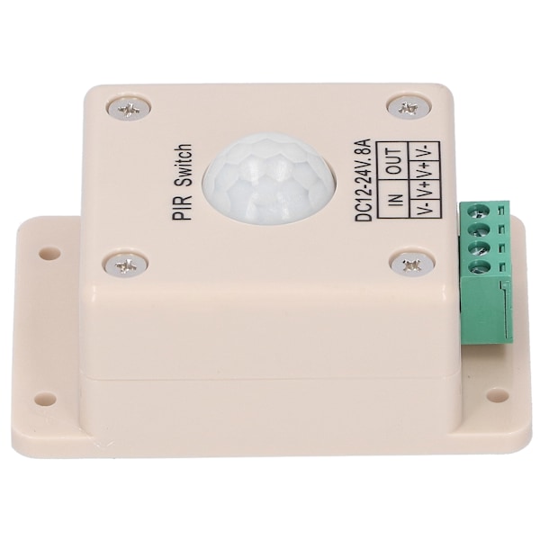 Infraröd Human Body Sensor DC12-24V LED Lamp Controller Automatisk PIR Induktiv Brytare