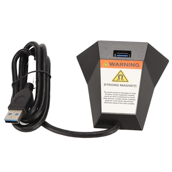 USB3.0-sovitin, nopea lähetys, kompakti magneettinen muotoilu Mini USB 3.0 -keskitin kotitoimiston kannettavaan tietokoneeseen