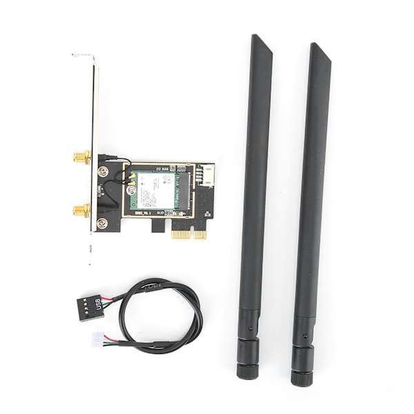 AX200 Netværkskort Trådløs Dual Band 2974Mbps PCI E med High Gain 8DBI WIFI Antenne