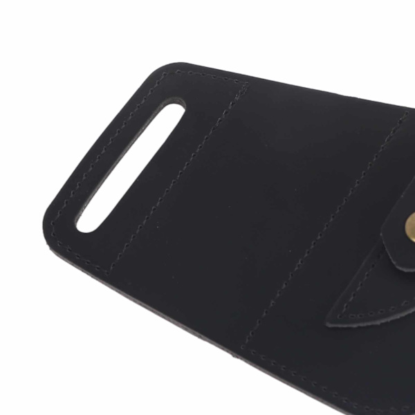 EDC-verktøyoppbevaringsveske PU-skinnhylster EDC Tools Organizer Belteveske Lomme Multifunksjonell Praktisk oppbevaringsveske i PU-skinn