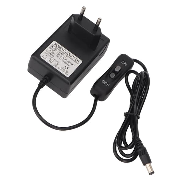 Skumkutter strømadapter 15V 2000mA Sterk plast metalltråd kontroll varmetråd kutteradapter 100‑240V EU-plugg Maksimalt 30W