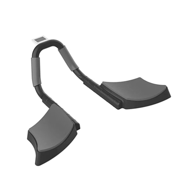 Plank Trainer Förtjockad armbågsdyna Vinkel Justerbar Postural Correction Plank Support Trainer Svart