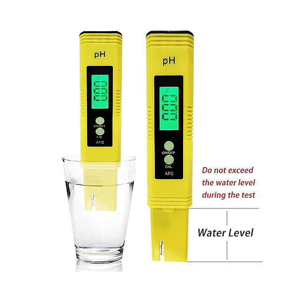 4 i 1 TDS PH-måler, EC Temperaturmåler, til Drikkevand fra Vandhane, Digital PH Pen Lab PH Tester-B7