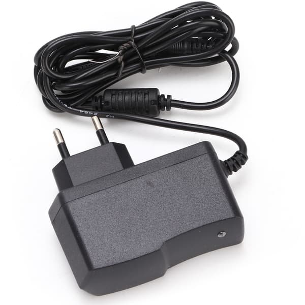 Strømadapter 9V Sort Multi Effects Plast Bredt Anvendelig Linjelængde 190cm 9V AC100‑240V EU-stik