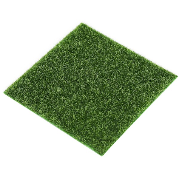10 STK Kunstgræsmåtte Græsplæne Plæne Have Mikro Landskab Ornament Home Decor