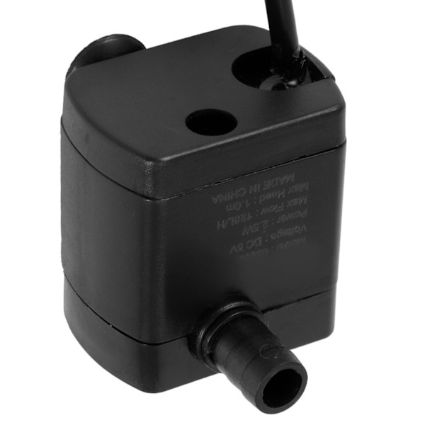 5V hydrokultur inomhus miniatyrfontän landskap vattenpumpkabel för dammfiskkar
