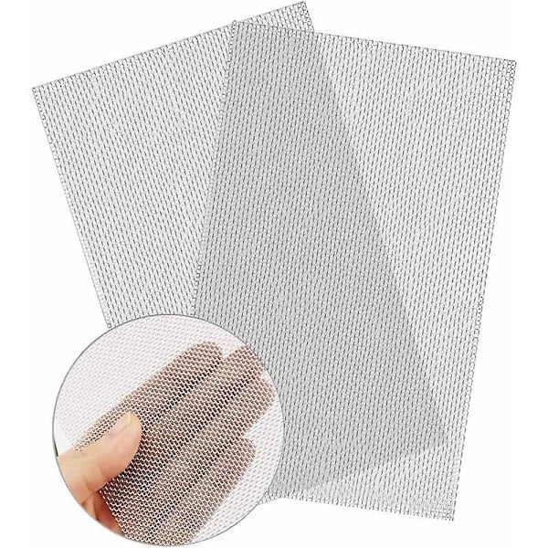 2-pak 20 Mesh 304 Rustfrit Stål Trådnet til Rottetæt Metal Luftventil (210 x 300 mm)