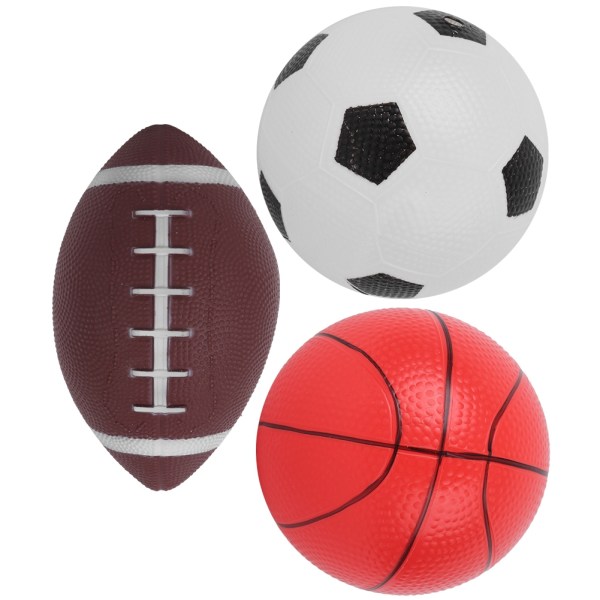 Fotboll Rugby Basket Set Interactive Game Outdoor Sports Toy for Ball Training777-525