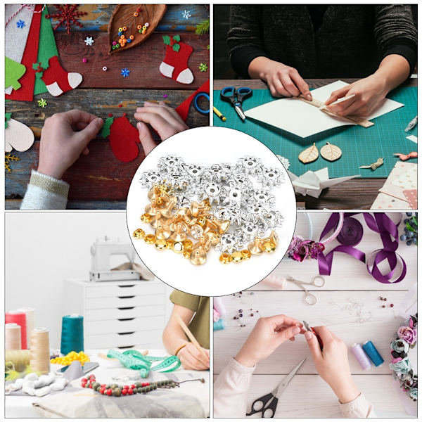 20 sarjaa auringonkukan muotoisia niittejä vaatteiden koristeluun DIY-koristeluun lasitimanttiniitit valkoinen lasitimantti
