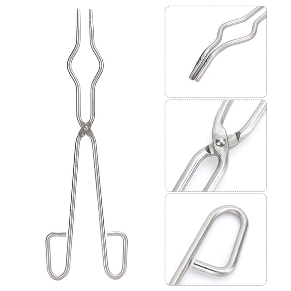 40 cm digeltang metall laboratorieutstyr begerholder i rustfritt stål