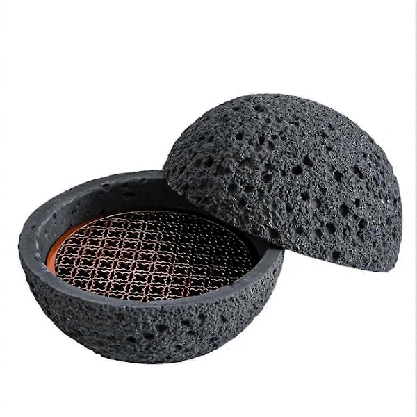 Japansk Planet Vulkansk Sten Kunstnerisk Fad Pendul Seafood Sushi Sashimi Isplade Røgplade, 1