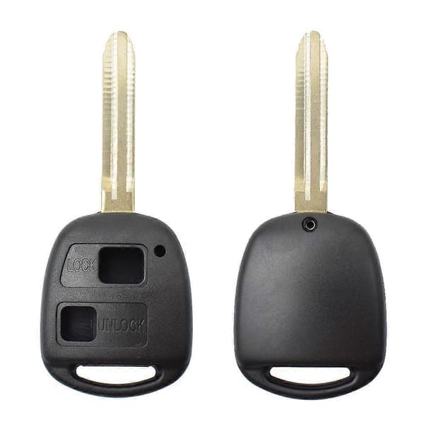 Remote Car Key for Toyota Yaris Prado Tarago Camry Corolla Key Case Button Pad Switch svart