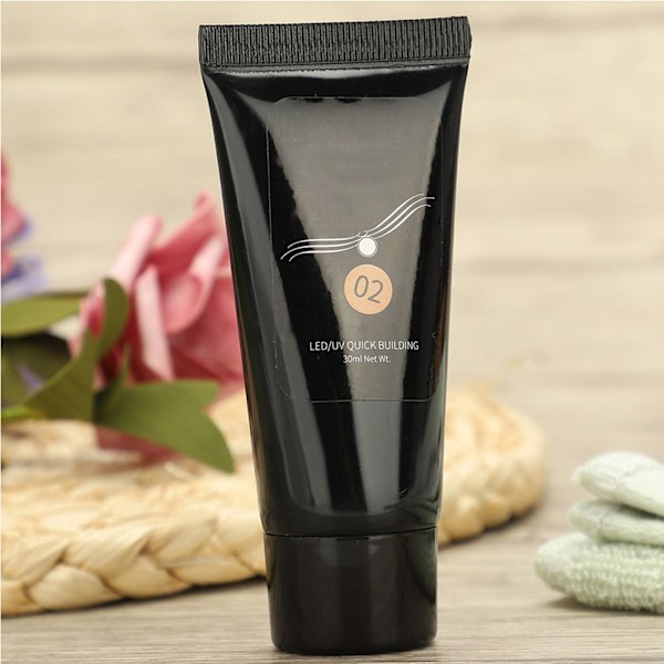 30 ml nopea kynsienpidennyst geeli paperiton manikyyri UV-geeli lisävaruste 02