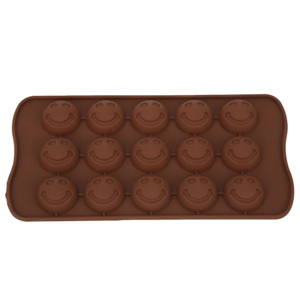 Kageform Ansigt Formet DIY Slik Chokolade Silikoneform Køkken Bage Tilbehør Ansigt