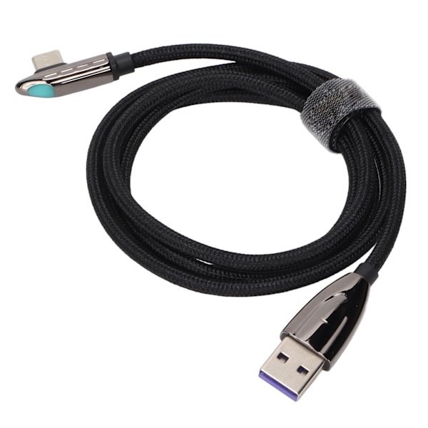 Type C Hurtigopladningskabel 5A Hurtigopladningsdatakabel til Type C Mobiltelefon Interface 1m/3.3ft