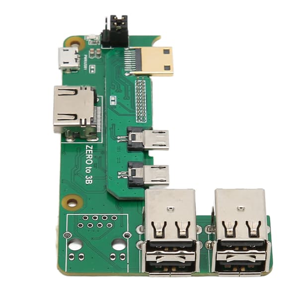 Utvidelseskort 4 USB High Definition Multimedia Interface hunn for Raspberry Pi for Zero 2W til 3B utvidelseskort