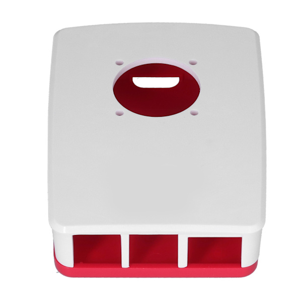 Beskyttelsesetui til Raspberry Pi ABS-kabinet Husdæksel med køleventilator Sort ventilator