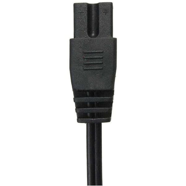 2m 12v Car Refrigerator Cooler Cigarette Lighter 2-pin Charger Cable thsinde Black