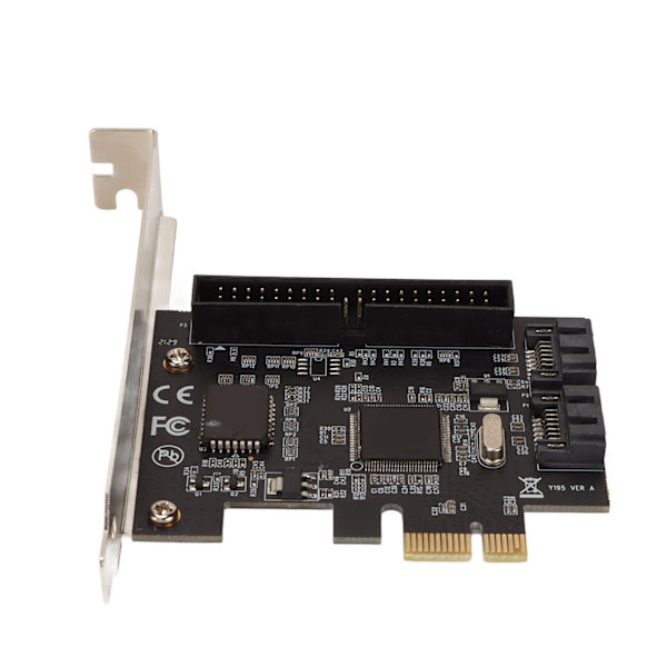 PCIe 2.0 SATA -kortti, 2 porttia, 40-nastainen liitäntä, 6,0 Gbps, 3,0 Gbps, 1,5 Gbps SSD, PCI E - SATA -laajennuskortti Win-käyttöjärjestelmälle