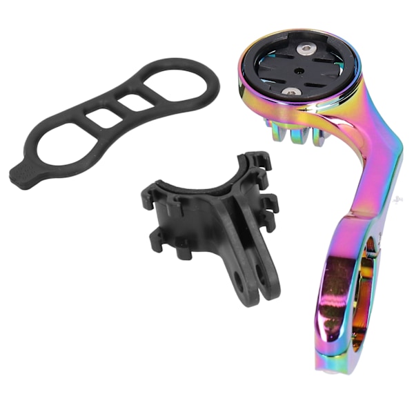 Farverig galvanisering cykelcomputer udvidet beslag holder aluminiumlegering støtte