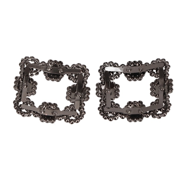 1 par metall rhinestones krystall skospenne for bryllupsfestdekorasjon (#4)